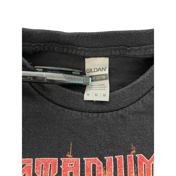 Gildan Black Graphic The Stadium Tour 2022 Rock Music T-Shirt Mens Size Medium - Picture 4 of 5